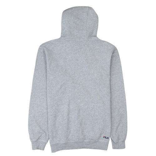Mens UK Size M FILA Grey Pullover Hoodie