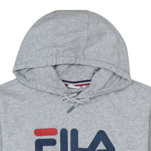 Mens UK Size M FILA Grey Pullover Hoodie