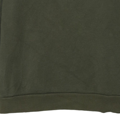 Puma Boys Green Logo Sweatshirt 14 Years Crew Neck Fleece Pullover