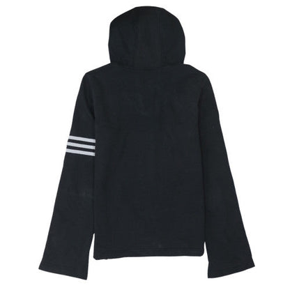 Womens UK Size 10 adidas Black Pullover Hoodie