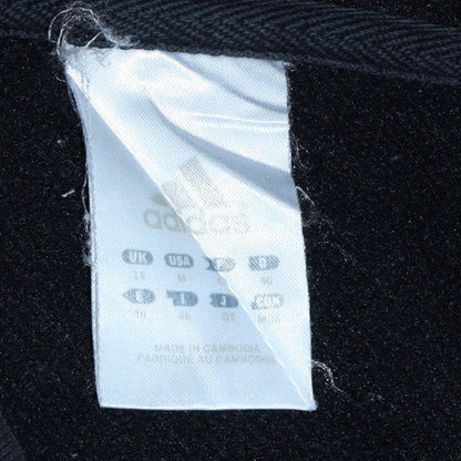 Womens UK Size 10 adidas Black Pullover Hoodie