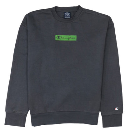 Womens UK Size M Champion Black Pullover Sweatshirt