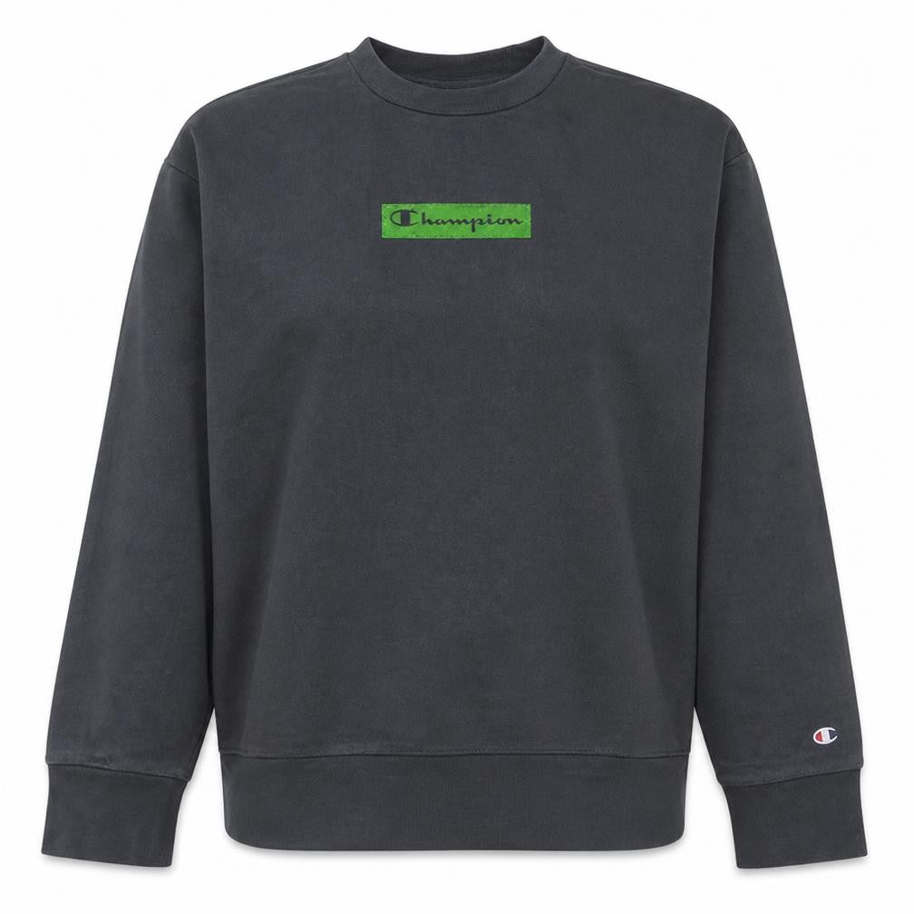 Womens UK Size M Champion Black Pullover Sweatshirt