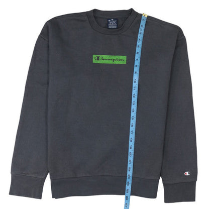 Womens UK Size M Champion Black Pullover Sweatshirt