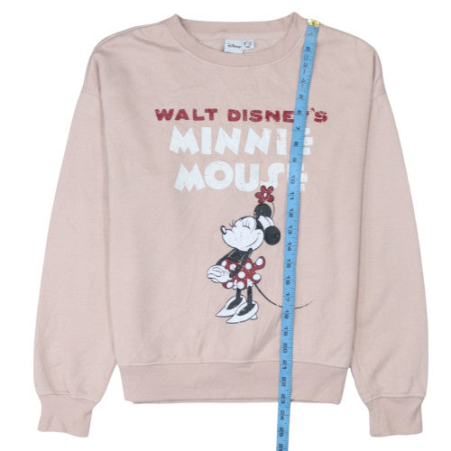 Womens UK Size XS Disney Beige Pullover Sweatshirt
