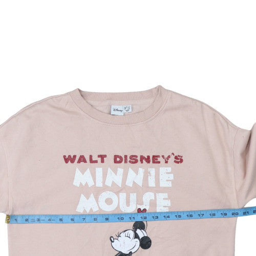 Womens UK Size XS Disney Beige Pullover Sweatshirt