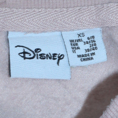 Womens UK Size XS Disney Beige Pullover Sweatshirt