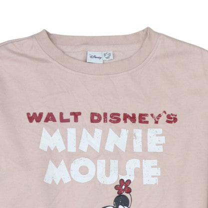 Womens UK Size XS Disney Beige Pullover Sweatshirt