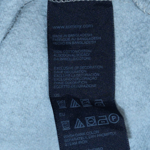 Womens UK Size S Tommy Hilfiger Grey Pullover Sweatshirt