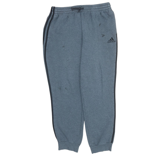 Mens UK Size XL adidas Regular Fit Jogger Blue Trousers