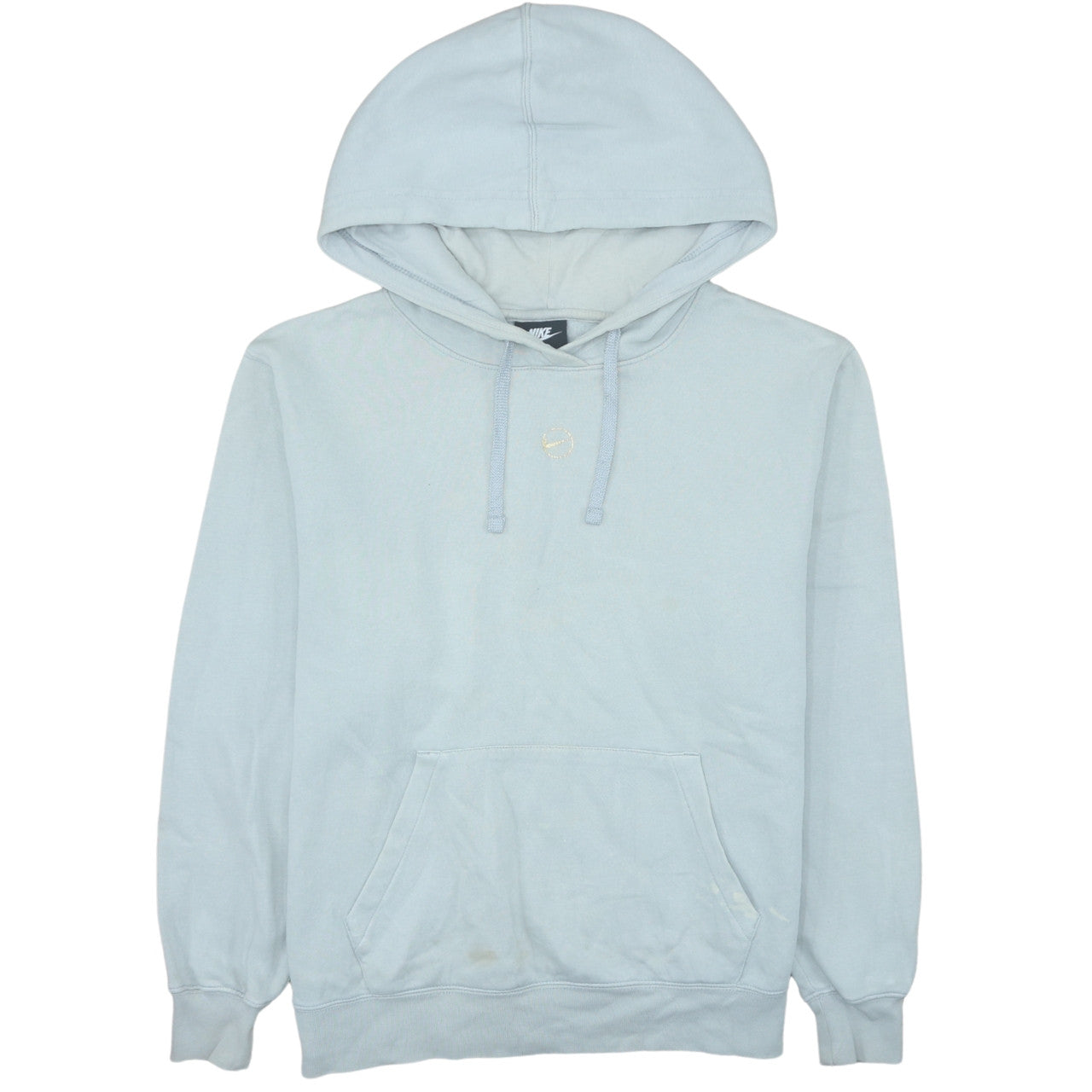 Womens UK Size M Nike Blue Pullover Hoodie