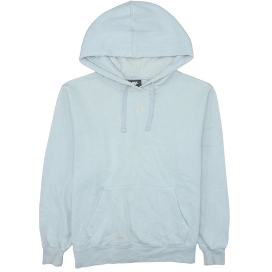Womens UK Size M Nike Blue Pullover Hoodie