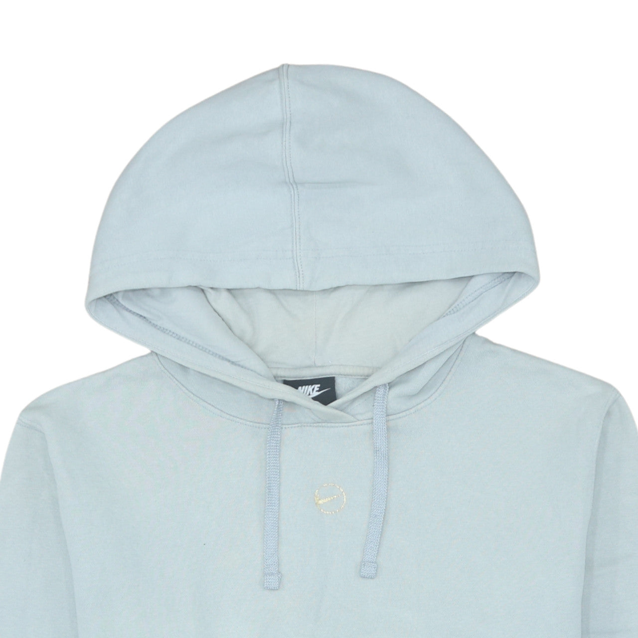 Womens UK Size M Nike Blue Pullover Hoodie