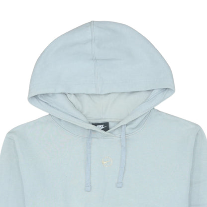Womens UK Size M Nike Blue Pullover Hoodie