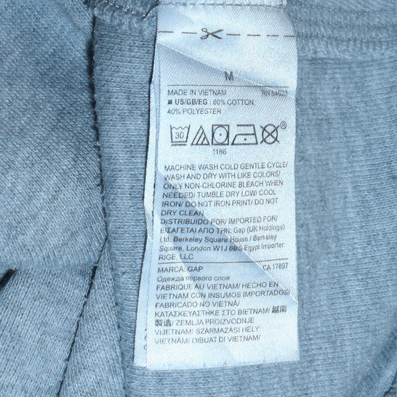 Womens UK Size M Gap Grey Pullover Sweatshirt