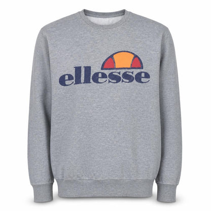 Mens UK Size M ellesse Grey Pullover Sweatshirt