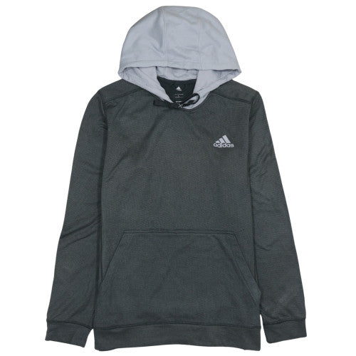 Mens UK Size L adidas Grey Pullover Hoodie