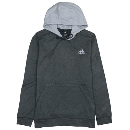 Mens UK Size L adidas Grey Pullover Hoodie
