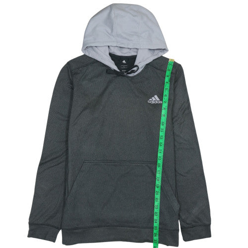 Mens UK Size L adidas Grey Pullover Hoodie