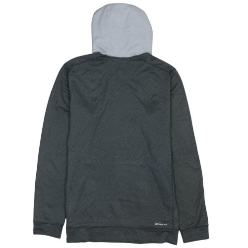 Mens UK Size L adidas Grey Pullover Hoodie