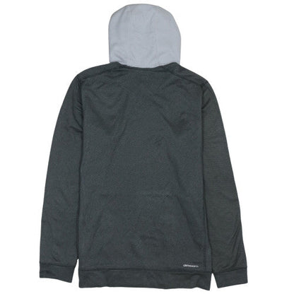 Mens UK Size L adidas Grey Pullover Hoodie