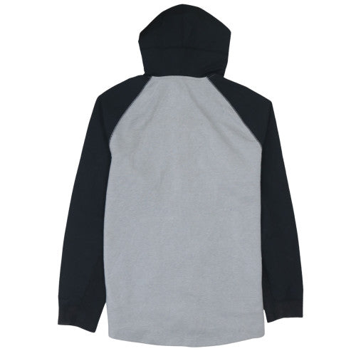 Mens UK Size L Reebok Grey Full Zip Hoodie