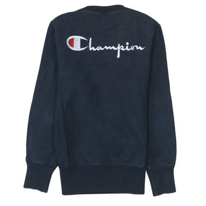Mens UK Size XS Champion Blue Pullover Sweatshirt