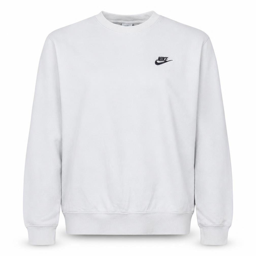 Womens UK Size S Nike White Pullover Sweatshirt