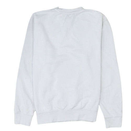 Womens UK Size S Nike White Pullover Sweatshirt