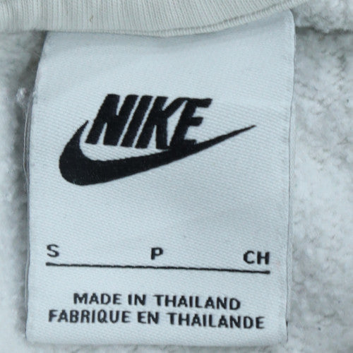 Womens UK Size S Nike White Pullover Sweatshirt