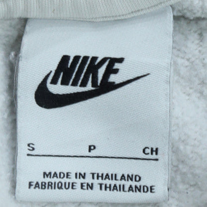 Womens UK Size S Nike White Pullover Sweatshirt