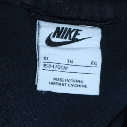 Nike Boys Grey Black XL Full Zip Hoodie Sweatshirt 158-170cm