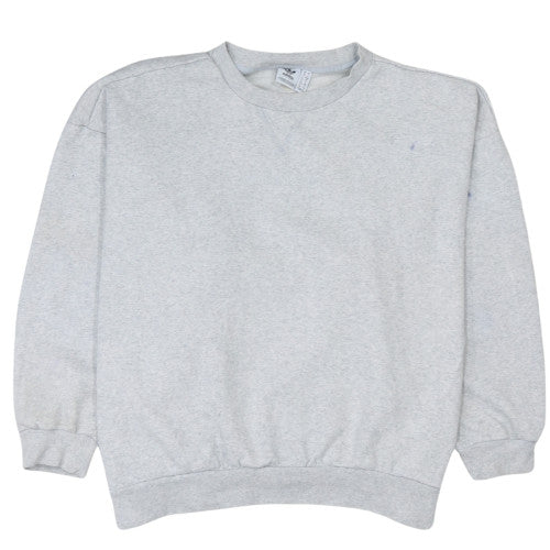 Womens UK Size S adidas Grey Pullover Sweatshirt