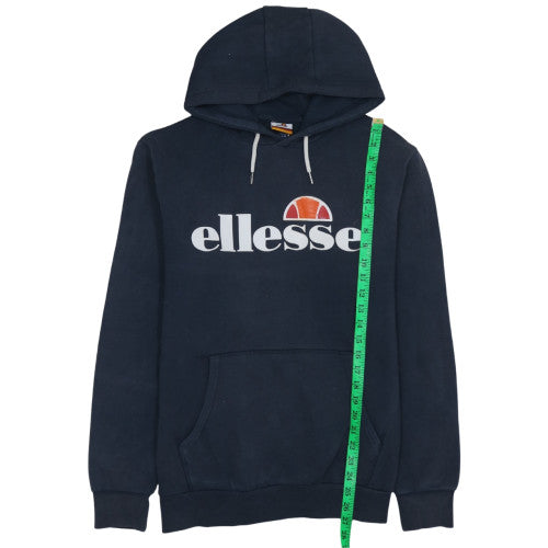 Womens UK Size 16 ellesse Blue Pullover Hoodie
