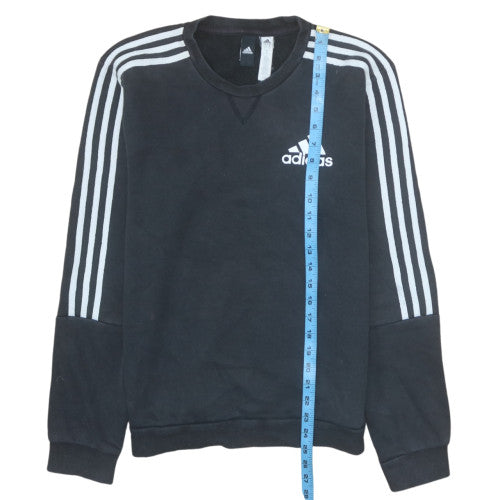 Mens UK Size M adidas Black Pullover Sweatshirt