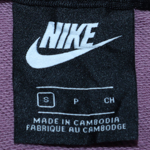 Mens UK Size S Nike Purple Pullover Sweatshirt