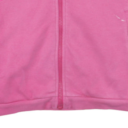 Womens UK Size 8-10 adidas Pink Full Zip Hoodie