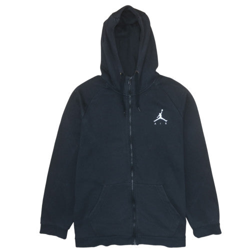Mens UK Size M Jordan Black Full Zip Hoodie