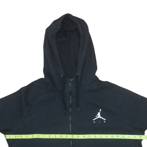 Mens UK Size M Jordan Black Full Zip Hoodie