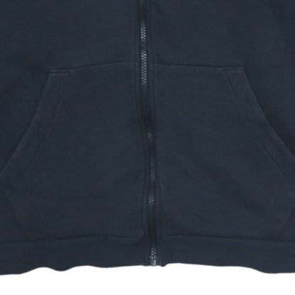 Mens UK Size M Jordan Black Full Zip Hoodie