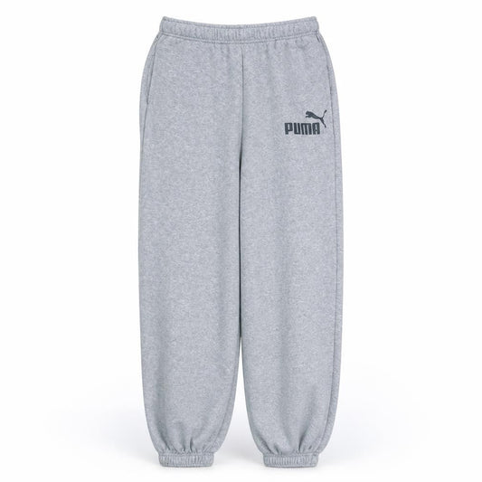 Puma Womens Grey XL Sweatpants Jogger 80% Cotton 20% Polyester