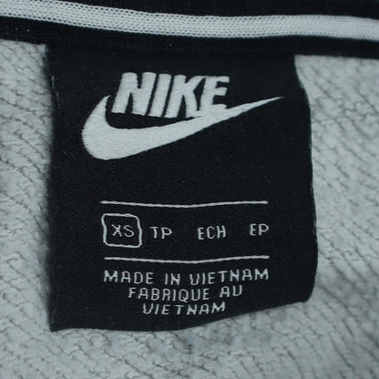 Mens UK Size XS Nike Grey Full Zip Hoodie