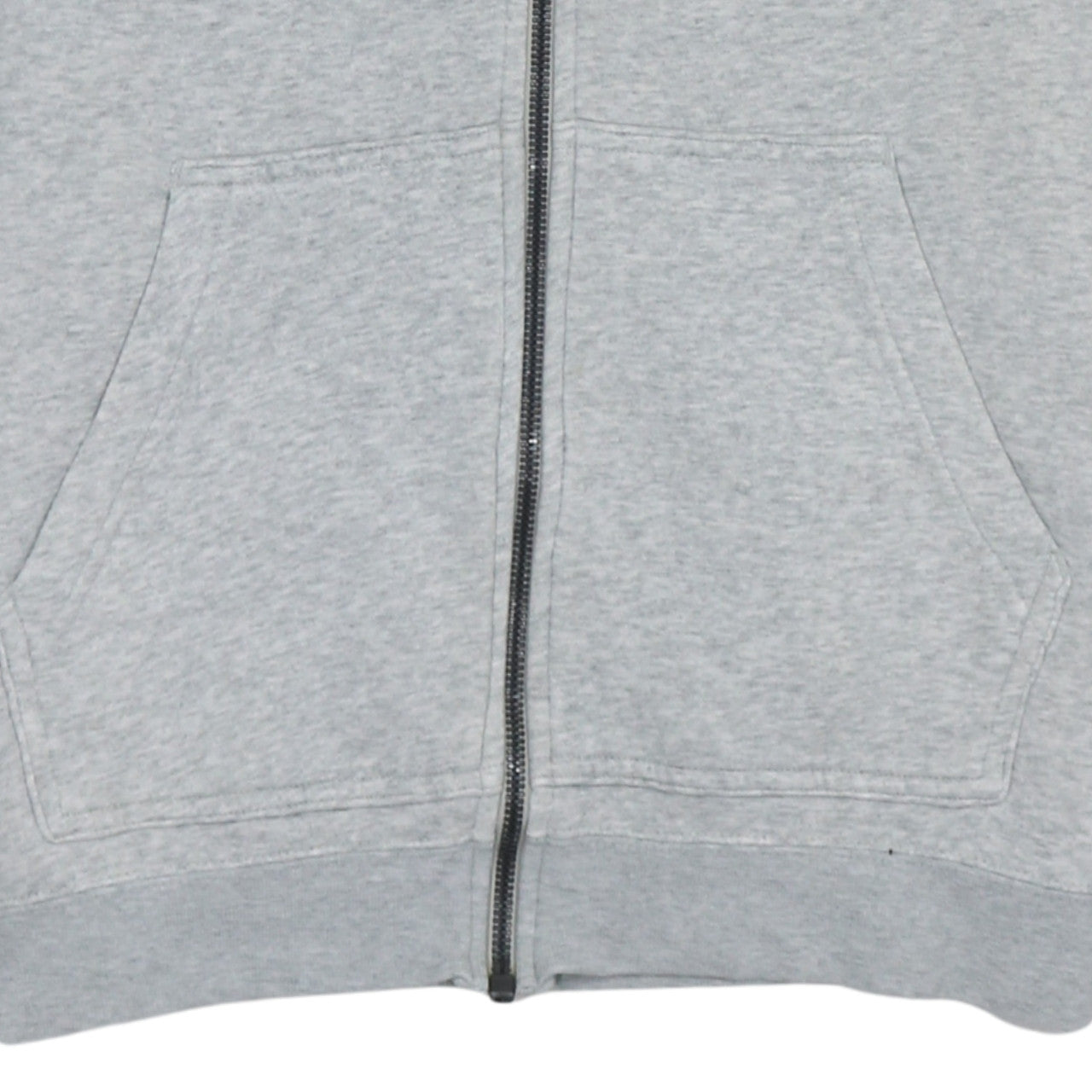 Mens UK Size XS Nike Grey Full Zip Hoodie