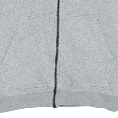 Mens UK Size XS Nike Grey Full Zip Hoodie