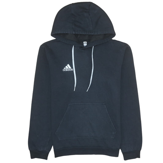 Mens UK Size M adidas Black Pullover Hoodie