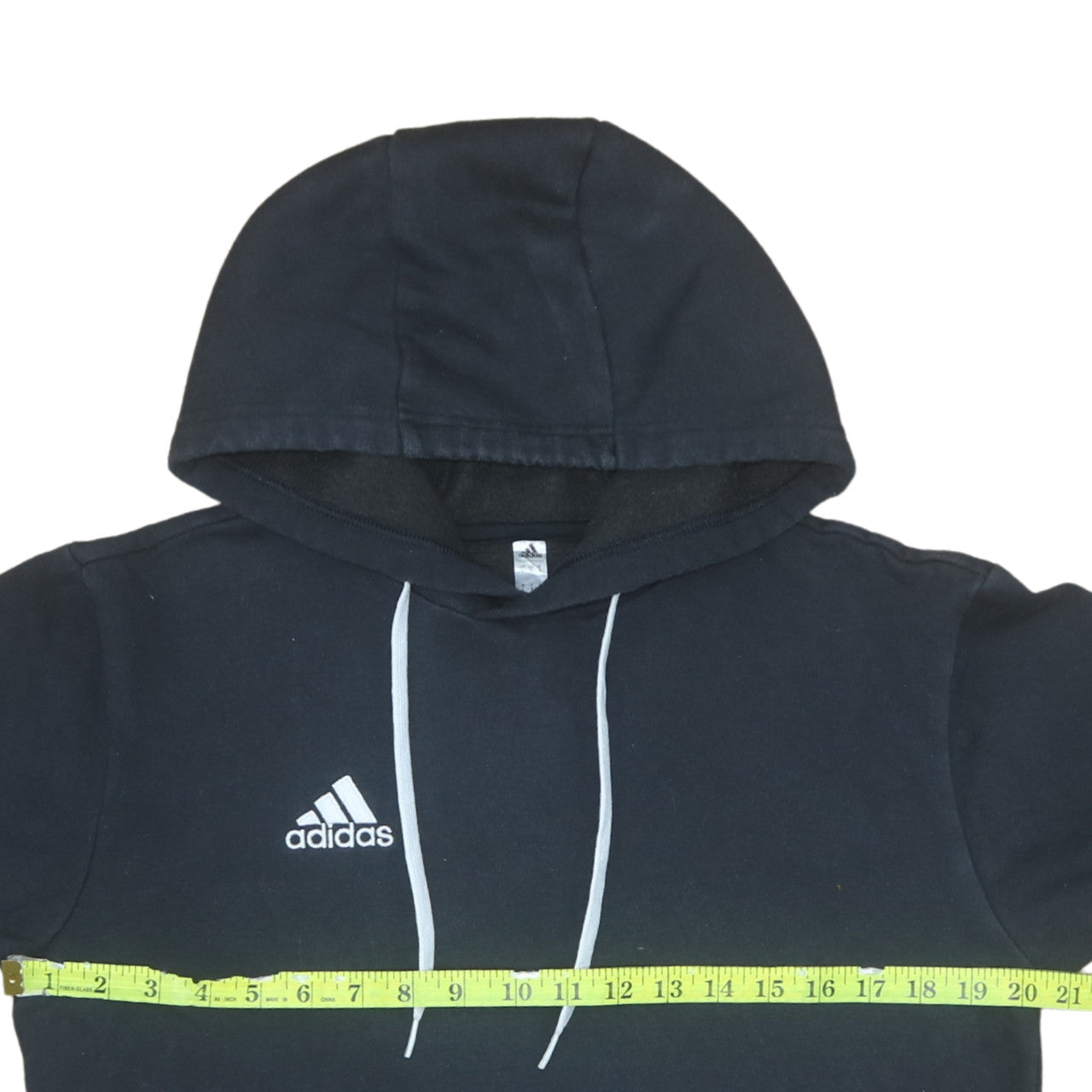 Mens UK Size M adidas Black Pullover Hoodie