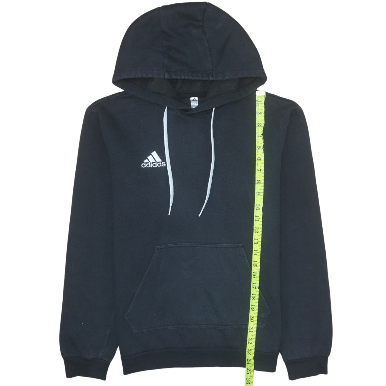 Mens UK Size M adidas Black Pullover Hoodie