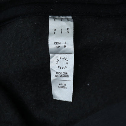Mens UK Size M adidas Black Pullover Hoodie
