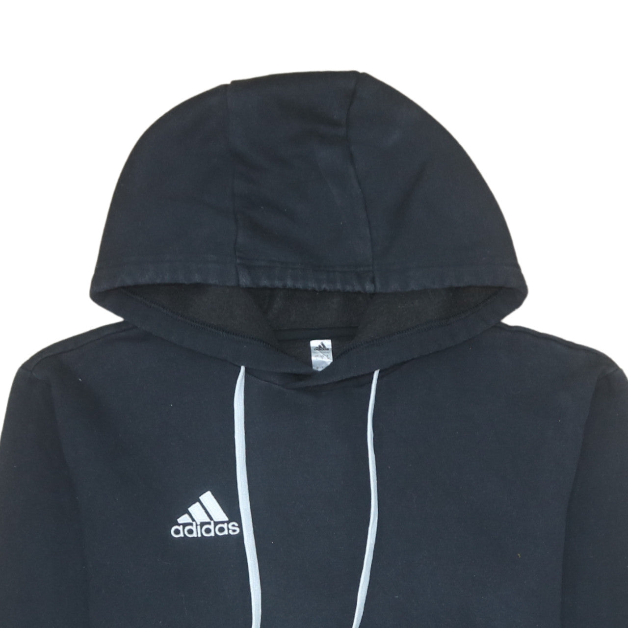 Mens UK Size M adidas Black Pullover Hoodie