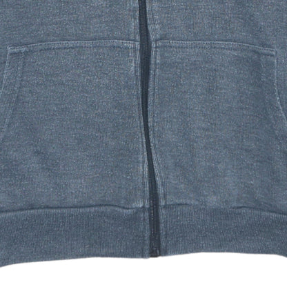 Mens UK Size M Lee Cooper Blue Full Zip Hoodie